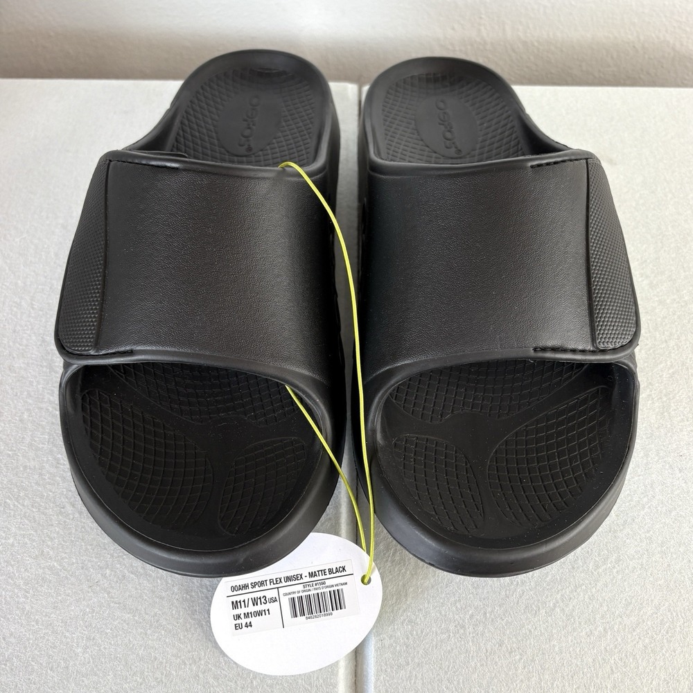 OOFAS OOAHH Sport Flex Recovery Slides Unisex M11 / W13 Comfort Adjustable NEW